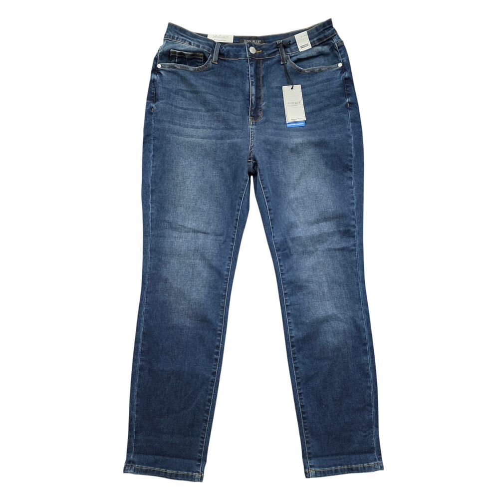 NWT Judy Blue Boyfriend Fit High Waist Jeans Size 32